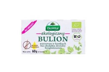 Brodo vegetale a cubetti senza lievito, senza olio di palma, senza glutine bio 60 g