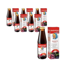 SET 6 x Succo di frutta multiplo nfc con zinco, vitamina c e D3 450 ml