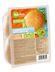 Panini per hamburger con sesamo senza glutine (2 pezzi) 140 g – Balviten