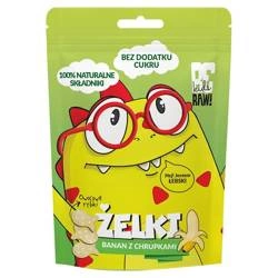 Gelatine senza zuccheri aggiunti alla banana con patatine 35 g