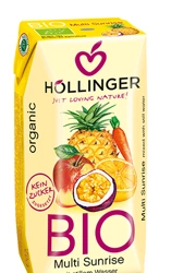 Bevanda multifrutta con succo di carota sunrise bio 200 ml