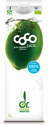 Acqua di cocco naturale biologica 1 l – Coco Dr. Martins