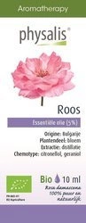 Olio essenziale Rosa damascena (Roos) Biologico 10 ml – Physalis