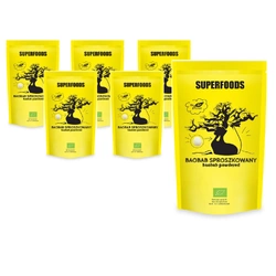 KIT 6 x polvere di baobab BIO 150 g
