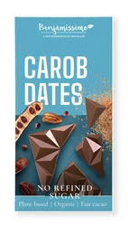 Cacao carruba - datteri senza glutine bio 60 g - BENJAMISSIMO