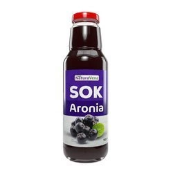 Succo di aronia 100 % 750 ml - Naturavena