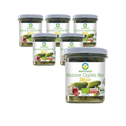 SET 6 x Cetrioli sottaceto Deluxe BIO 320 g /230 g