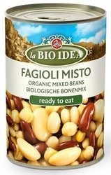 Fagioli Misti Biologici in Scatola 400 g (240 g) – La Bio Idea