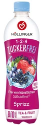Bibita gassata BIO ai frutti di bosco senza zucchero 500 ml – Hollinger