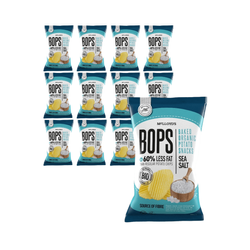 SET 12 x Patatine al forno con sale marino senza glutine BIO 85 g