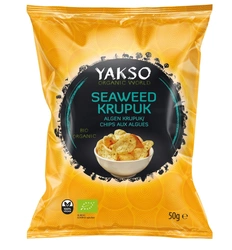 Arrosto di alghe wakame (krupuk) bio 50 g - YAKSO