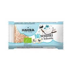 Croccante al sesamo e cocco BIO 27 g – Naura