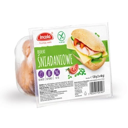 Panini per la colazione senza glutine 120 g