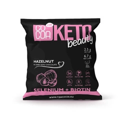 Nocciole in cioccolato fondente keto bellezza 70 g - Cacao