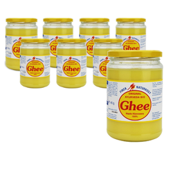 KIT 8 x burro chiarificato BIO 480 g - Finck Ayurveda