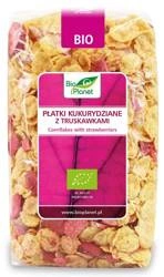 Fiocchi di mais alle fragole BIO 250 g – Bio Planet