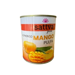 Mango Alphonso polpa 850 g - Sattva