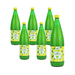 SET 6 x Succo di limone nfc 100 % bio 1 l
