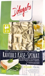 Ravioli con formaggio e spinaci bio 250 g - D'Angelo