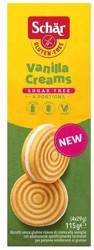 Creme alla vaniglia - biscotti alla crema alla vaniglia senza zucchero senza glutine 115 g - Schar
