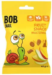 Caramelle gommose alla frutta mista, senza gelatina, senza glutine 40 g – Bob Snail
