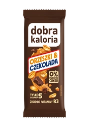 Barretta di arachidi e cioccolato senza zuccheri aggiunti 35 g - Buone Calorie