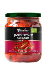Pomodori secchi sott'olio BIO 190 g - Vitaliana