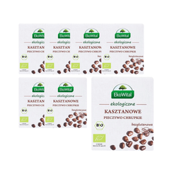 SET 7 x Pane croccante alle castagne senza glutine bio 100 g
