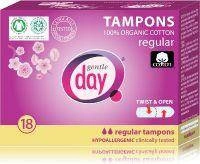 Tamponi in 100% cotone biologico - regular 18 pz. – Gentle Day