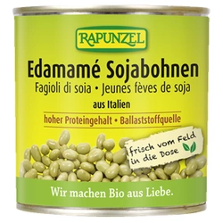 Fagioli di soia edamame in salamoia bio 200 g (130 g) (lattina) - rapunzel