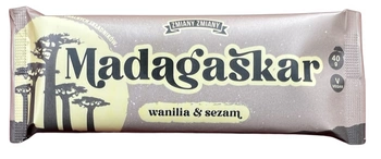 Barretta di nocciole al gusto di challah "MADAGASKAR" senza glutine 40 g - modifiche di cambiamento