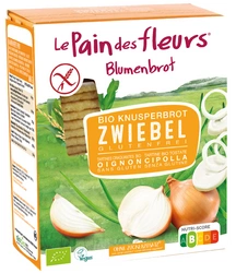 Pane croccante alla cipolla senza glutine Bio 150 g – Le Pain Des Fleurs
