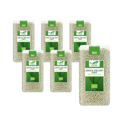 SET 6 x Piselli verdi interi bio 500 g