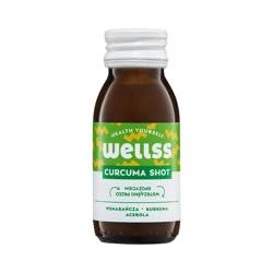 Shot Curcuma e Arancia, curcuma e acerola 60 ml – Wellss