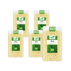 SET 5 x Semi di soia bio 1 kg