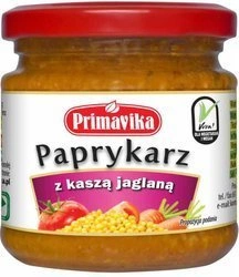 Paté vegetale vegano alla paprika con semole di miglio senza glutine, 160 g – Primavika