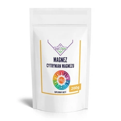 Magnesio (citrato di magnesio) polvere integratore alimentare 200 g – Soul Farm