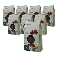 SET 8 x Alghe marine essiccate - dulse bio 25 g