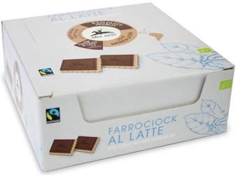 Biscotti di farro con cioccolato al latte Fair Trade Biologico 28 g – Alce Nero