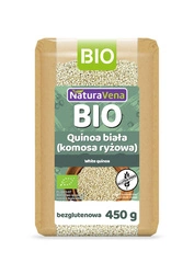 Quinoa bianca biologica senza glutine 450 g – Naturavena