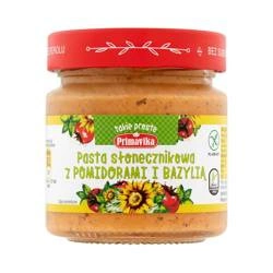 Crema di girasole con pomodori e basilico 160 g – Primavika