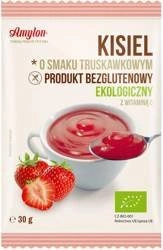 Gelatina senza glutine al gusto di fragola bio 30 g