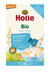 Muesli Junior con cornflakes senza zuccheri aggiunti da 10 mesi Demeter BIO 250 g - Holle