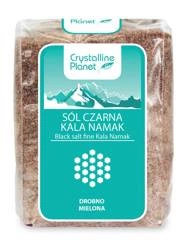 Sale nero Kala Namak finemente macinato 600 g – Crystalline Planet
