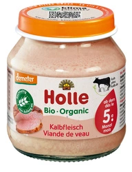 Carne di vitello senza zuccheri aggiunti senza glutine da 5 mesi Demeter bio 125 g - Holle
