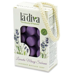 Sapone da massaggio alla lavanda 120 g - LA DIVA