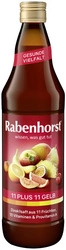 Succo Multifruit (giallo) multivitaminico 11 plus 11 NFC 750 ml - Rabenhorst