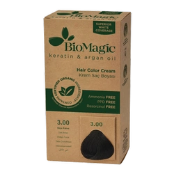 Tinta per capelli castano scuro (3,00) 250 g - BioMagic