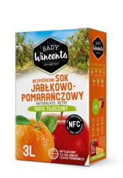 Frutteti Wincenta 100% succo di mela e arancia naturalmente torbido 3l