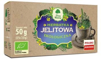 Integratore alimentare di tè intestinale biologico 50 g (25 x 2 g) - Dary Natury